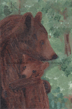 kunst kaart beren